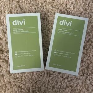 Two NIB Divi Scalp Serum
